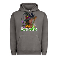 Pigment Tornado Boss witch afro Urban Hoodie - NancyCooperArtShop