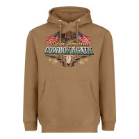 Toasted Coconut make america cowboy again Heavyweight Hoodie - NancyCooperArtShop