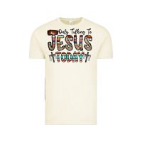 Vintage Arctic only talking jesus today Vintage Tee - CowhideDigitalArt