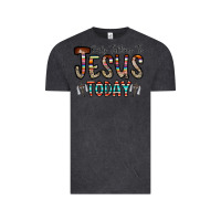 Vintage Black only talking jesus today Vintage Tee - CowhideDigitalArt