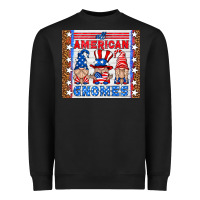 Black all american gnomes Heavyweight Sweatshirt - HRA Design Shop