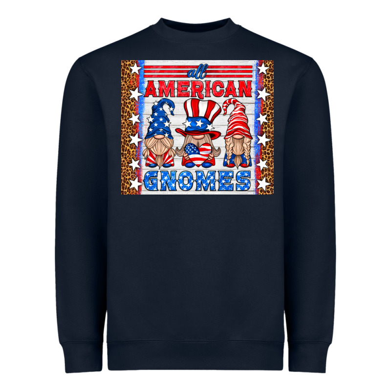 All American Gnomes Heavyweight Sweatshirt by HRA Design Shop | Teevron