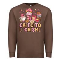 Chestnut cafecito y chisme Premium Sweatshirt - MaliasSmallBusiness