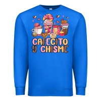 True Royal cafecito y chisme Premium Sweatshirt - MaliasSmallBusiness