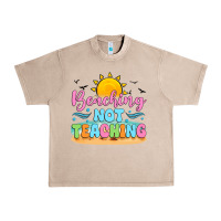 French Oak beaching not teaching black back Urban Heavy Tee - JahusDesignShop