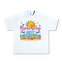 White beaching not teaching black back Urban Heavy Tee - JahusDesignShop