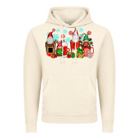 Vintage Artic christmas gnomes coffee cups Vintage Hoodie - texasbilliewilder