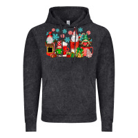 Vintage Black christmas gnomes coffee cups Vintage Hoodie - texasbilliewilder