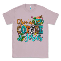 Lilac gıve me coffee and jesus Classic Tee - AdoDesignShop
