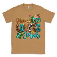 Toasted Coconut gıve me coffee and jesus Classic Tee - AdoDesignShop