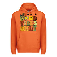 Carrot halloween good vibes only Premium Hoodie - BarkalooDesign