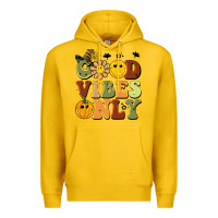 Lemon halloween good vibes only Premium Hoodie - BarkalooDesign