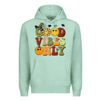Seafoam halloween good vibes only Premium Hoodie - BarkalooDesign