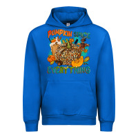 Cobalt Pumpkin spice everything Urban Hoodie - NancyCooperArtShop