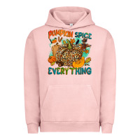 Pigment Salmon Pumpkin spice everything Urban Hoodie - NancyCooperArtShop