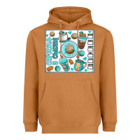 Meerkat cafecito y chisme Heavyweight Hoodie - MaliasSmallBusiness