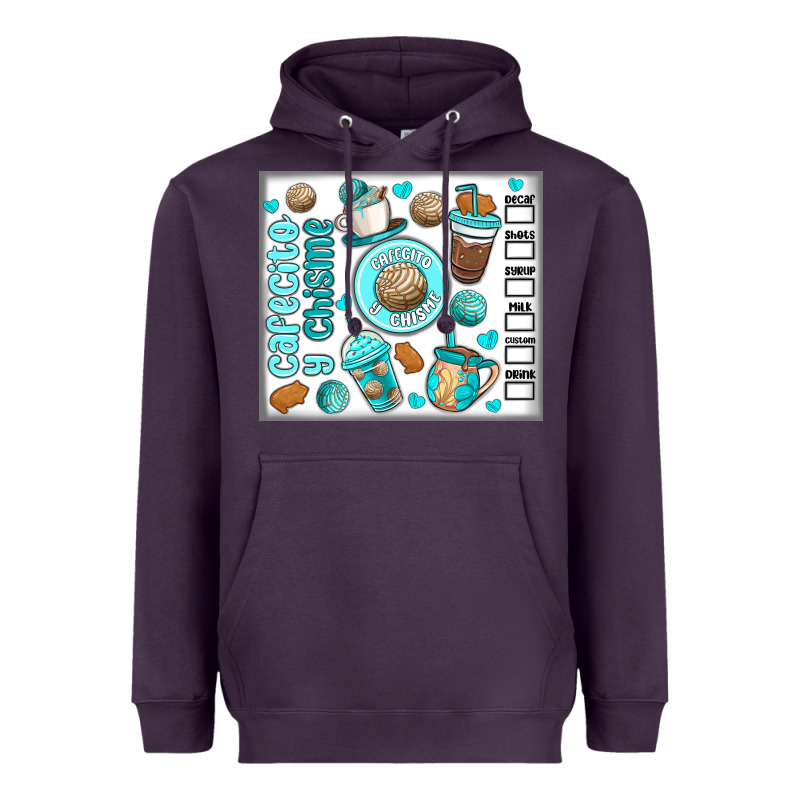 Cafecito Y Chisme Heavyweight Hoodie by MaliasSmallBusiness | Teevron