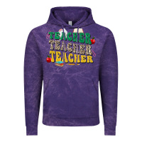 Cloud Purple teacher teacher teacher Vintage Hoodie - Zillion Design Studio