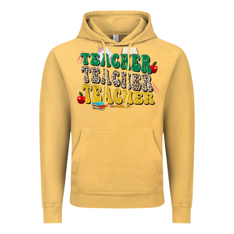 Teacher Teacher Teacher Vintage Hoodie by Zillion Design Studio | Teevron