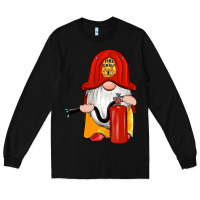 Black firefighter gnomes Long Sleeve Tee - Artiststas