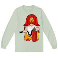 Matcha firefighter gnomes Long Sleeve Tee - Artiststas