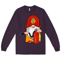 Plum firefighter gnomes Long Sleeve Tee - Artiststas