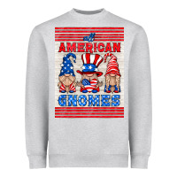 Heather Grey all american gnomes air freshener Heavyweight Sweatshirt - HRA Design Shop