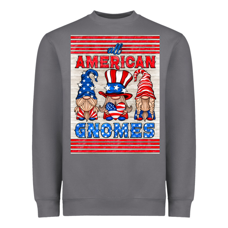 All American Gnomes Air Freshener Heavyweight Sweatshirt by HRA Design Shop | Teevron