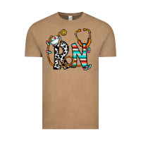 Vintage Coffee rn nurse Vintage Tee - CowhideDigitalArt