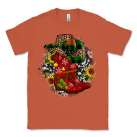 Copper Christmas Cowboy Boots Classic Tee - JahusDesignShop