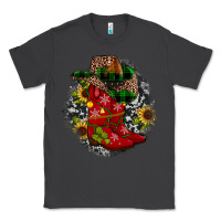 Smoke Christmas Cowboy Boots Classic Tee - JahusDesignShop