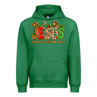 Emerald jesus is the reason for the season Urban Hoodie - texasbilliewilder