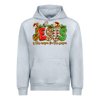 Heather Grey jesus is the reason for the season Urban Hoodie - texasbilliewilder