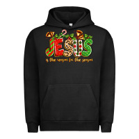 Pigment Black jesus is the reason for the season Urban Hoodie - texasbilliewilder