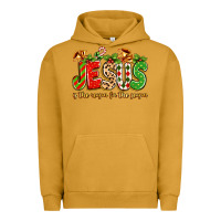 Pigment Peanut Butter jesus is the reason for the season Urban Hoodie - texasbilliewilder
