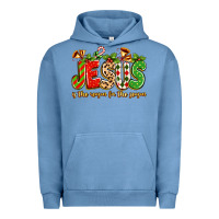 Pigment Pebble Blue jesus is the reason for the season Urban Hoodie - texasbilliewilder