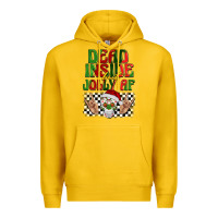 Lemon dead inside but jolly af Premium Hoodie - BarkalooDesign