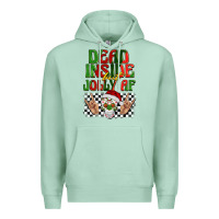 Seafoam dead inside but jolly af Premium Hoodie - BarkalooDesign
