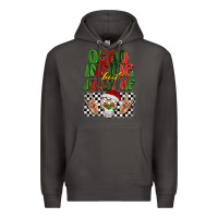 Smoke dead inside but jolly af Premium Hoodie - BarkalooDesign