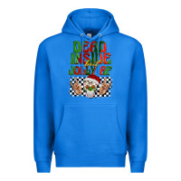 True Royal dead inside but jolly af Premium Hoodie - BarkalooDesign