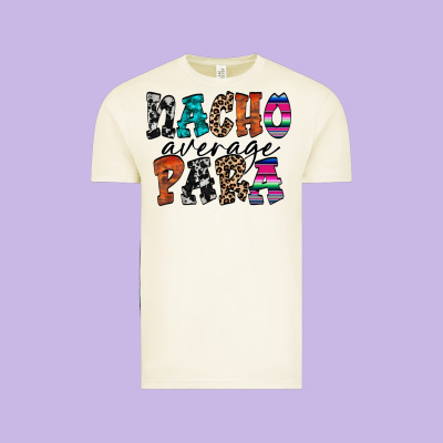 Nacho Para Vintage Tee Designed By Racoondesign