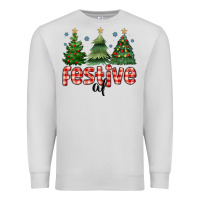 Dove Grey festive af Premium Sweatshirt - MaliasSmallBusiness