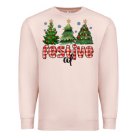 Pale Pink festive af Premium Sweatshirt - MaliasSmallBusiness