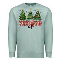 Seafoam festive af Premium Sweatshirt - MaliasSmallBusiness
