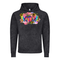 Vintage Black tie dye mom Vintage Hoodie - Zillion Design Studio