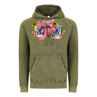 Vintage Olive tie dye mom Vintage Hoodie - Zillion Design Studio