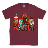 Burgundy lady of guadalupe abuela coffee cups Classic Tee - Jasminsmagicworld