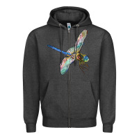 Dragon Fly Zipper Hoodie | Teevron