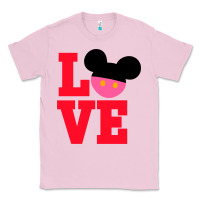 Bubblegum Pink Minnie Mouse Classic Tee - CowhideDigitalArt