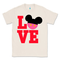 Natural Minnie Mouse Classic Tee - CowhideDigitalArt